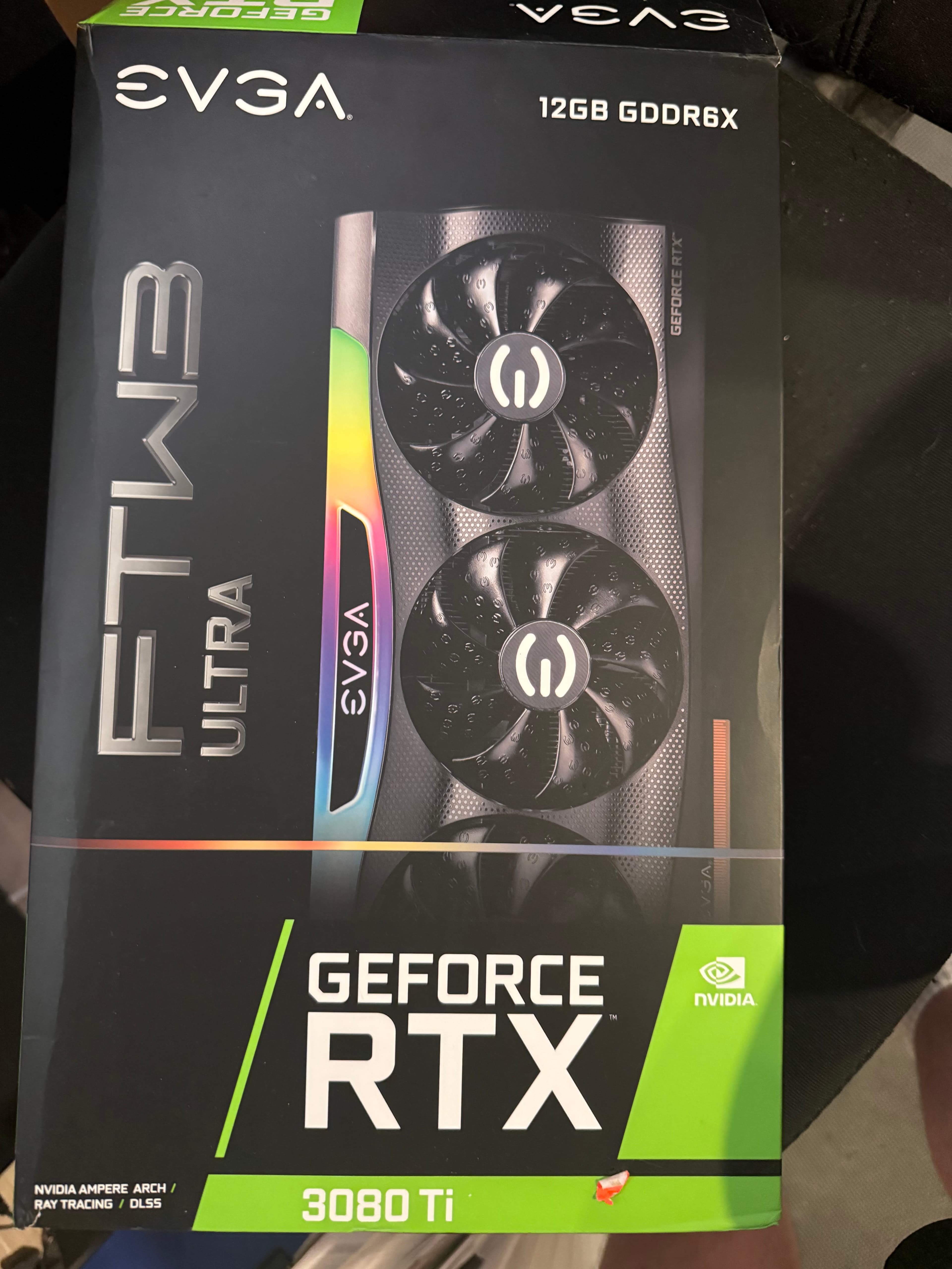 EVGA GeForce RTX 3080 12GB FTW3 Ultra Hybrid Gaming, 12